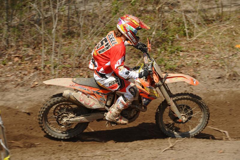 Russell grabbed a second place finish, giving him second overall in the points Photo: Ken Hill / GNCC