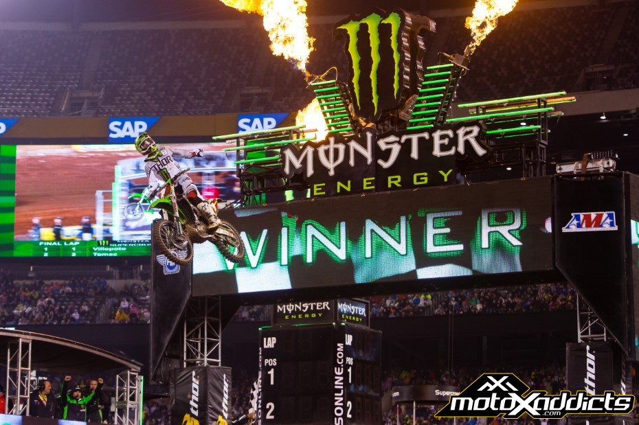 The last time we saw Ryan in a SX race, he was locing down his fourth-straight 450SX title. Photo by: Hoppenworld