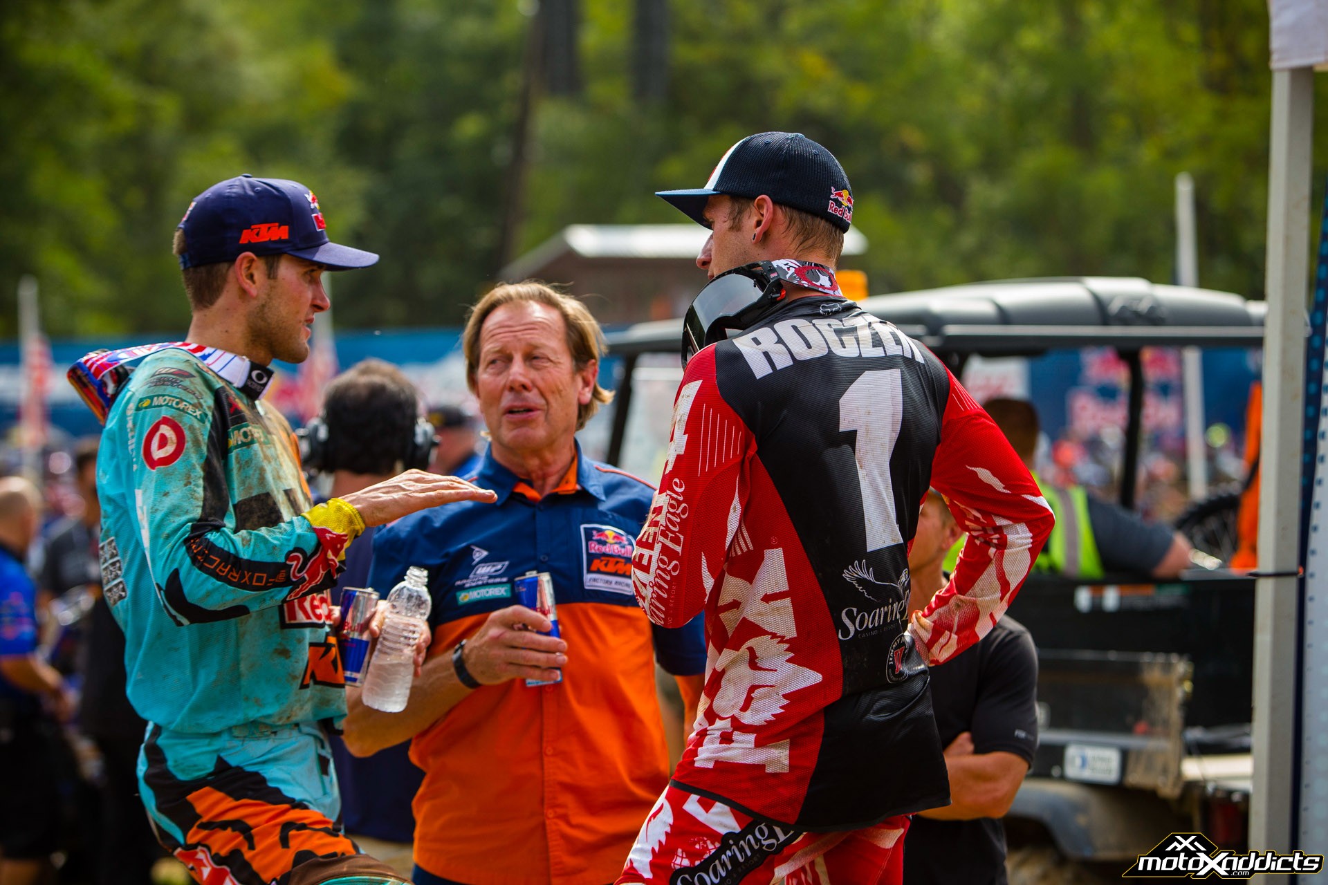 We will never know what could of been if Ken stayed with Ryan Dungey and Roger Decoster under the Red Bull/KTM tent. Photo by: Hoppenworld