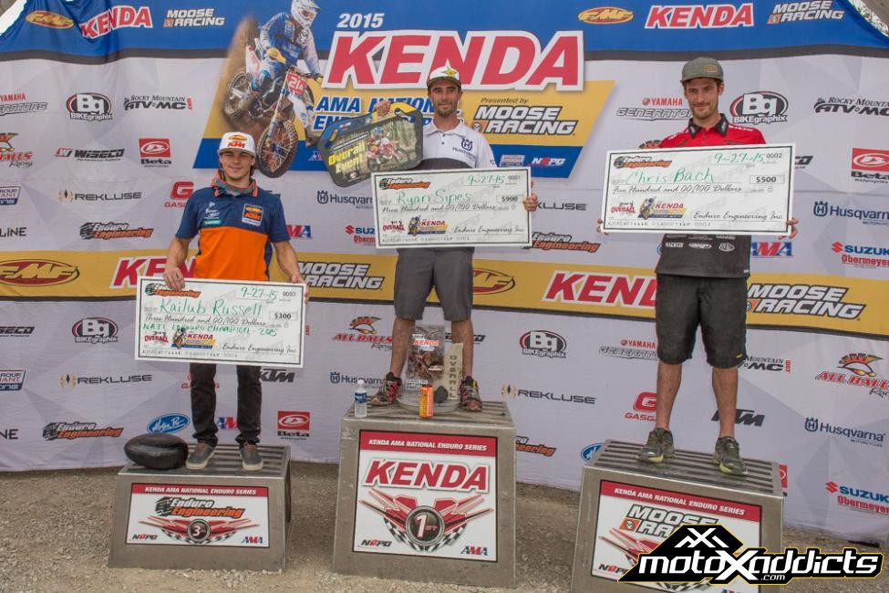 Ryan Sipes earned his first National Enduro win this past weekend in Indiana. Photo: Shan Moore