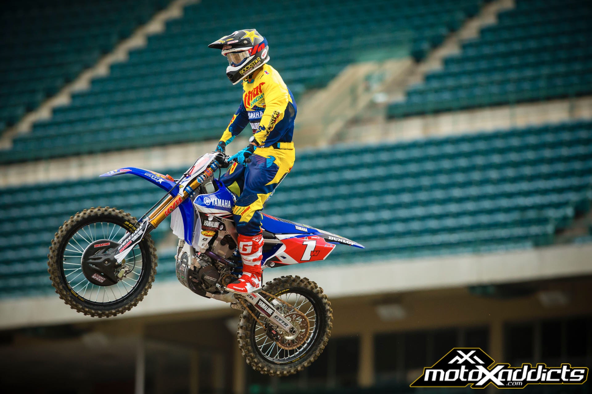 Cooper Webb carries a fourteen point lead into round 3. Photo by: Hoppenworld