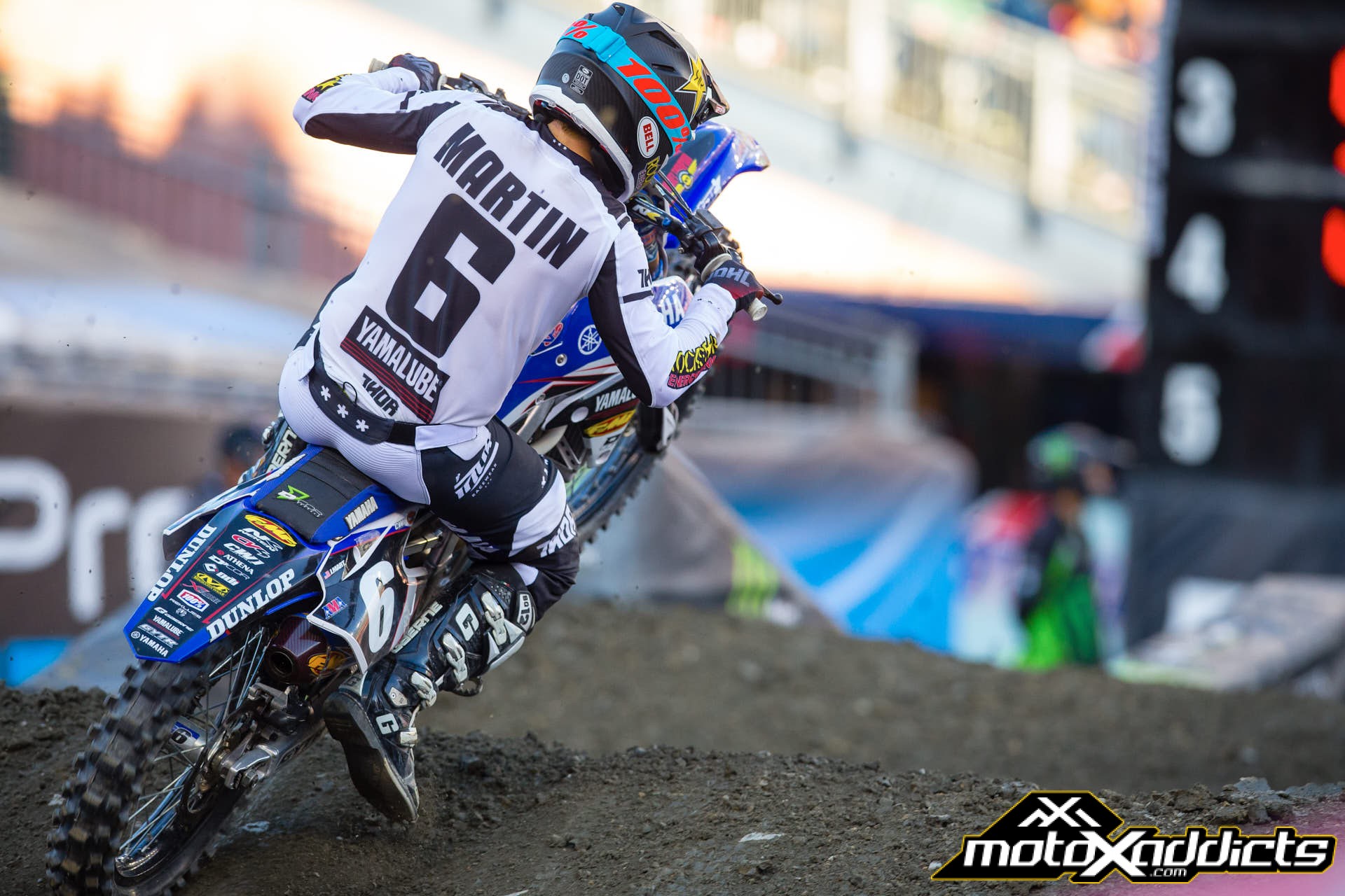 Martin has been on top of his Supercross game over the last two weekends. 