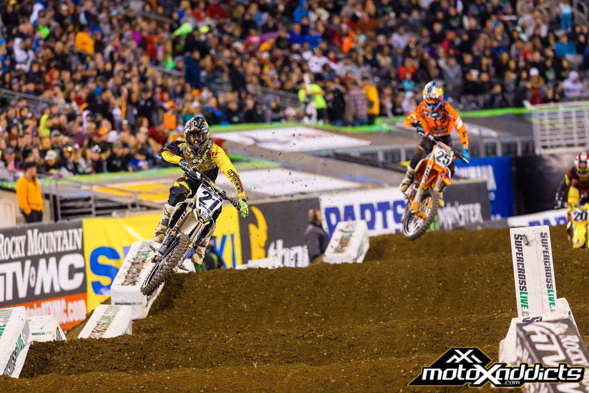 After four straight podiums, Jason Anderson has missed the podium in the last two main events. Photo by: Hoppenworld