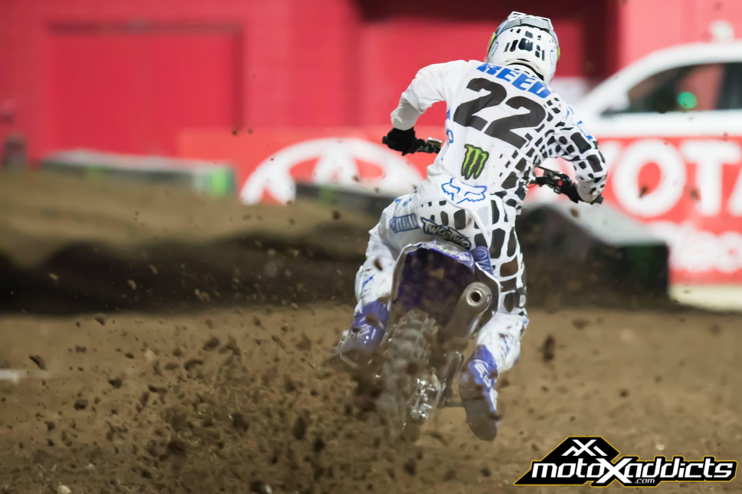 Chad Reed was on fire in Glendale.