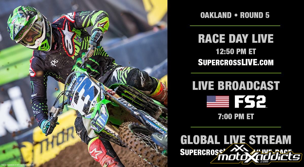 How to Watch Round 5 - 2017 Oakland SX