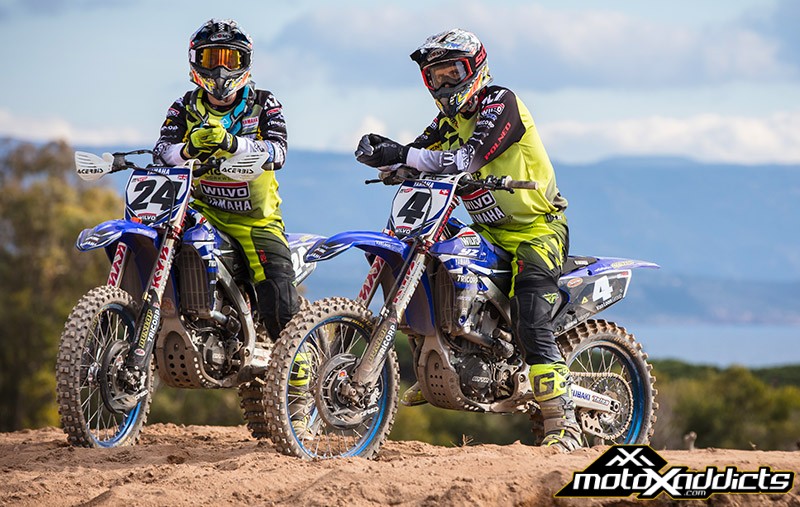 Shaun (#24) is teamed up with Arnaud Tonus (#4) in 2017. 