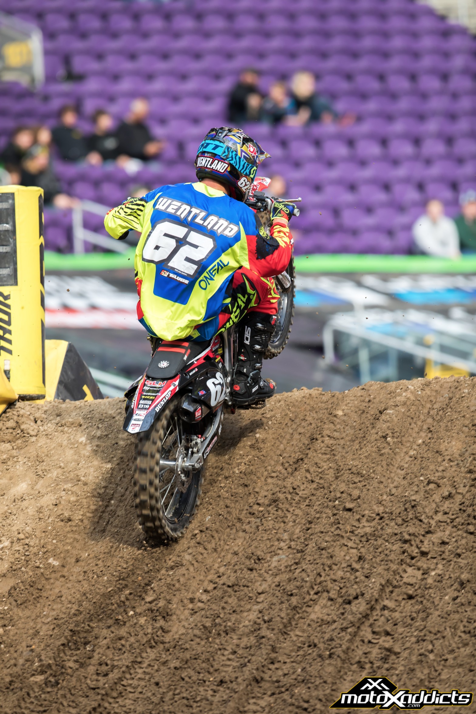 Jesse rode well in Atlanta, but bad starts and mistakes got the best of him. 